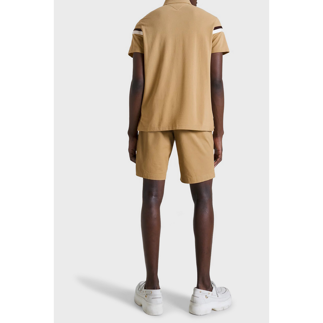 Lobal Stripe Monotype Reg Polo Classic Khaki / L