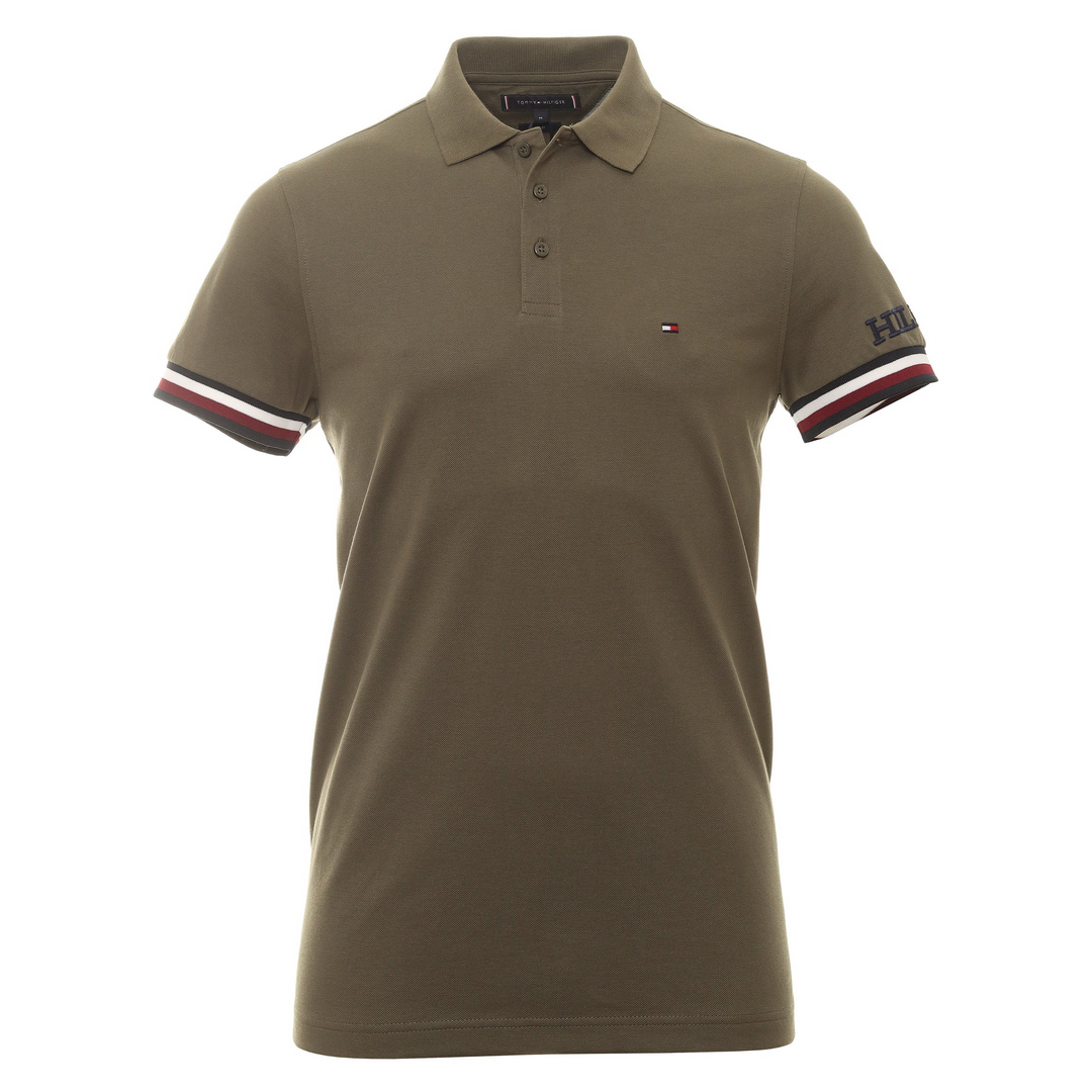 Onotype Gs Cuff Slim Polo ARMY GREEN / L