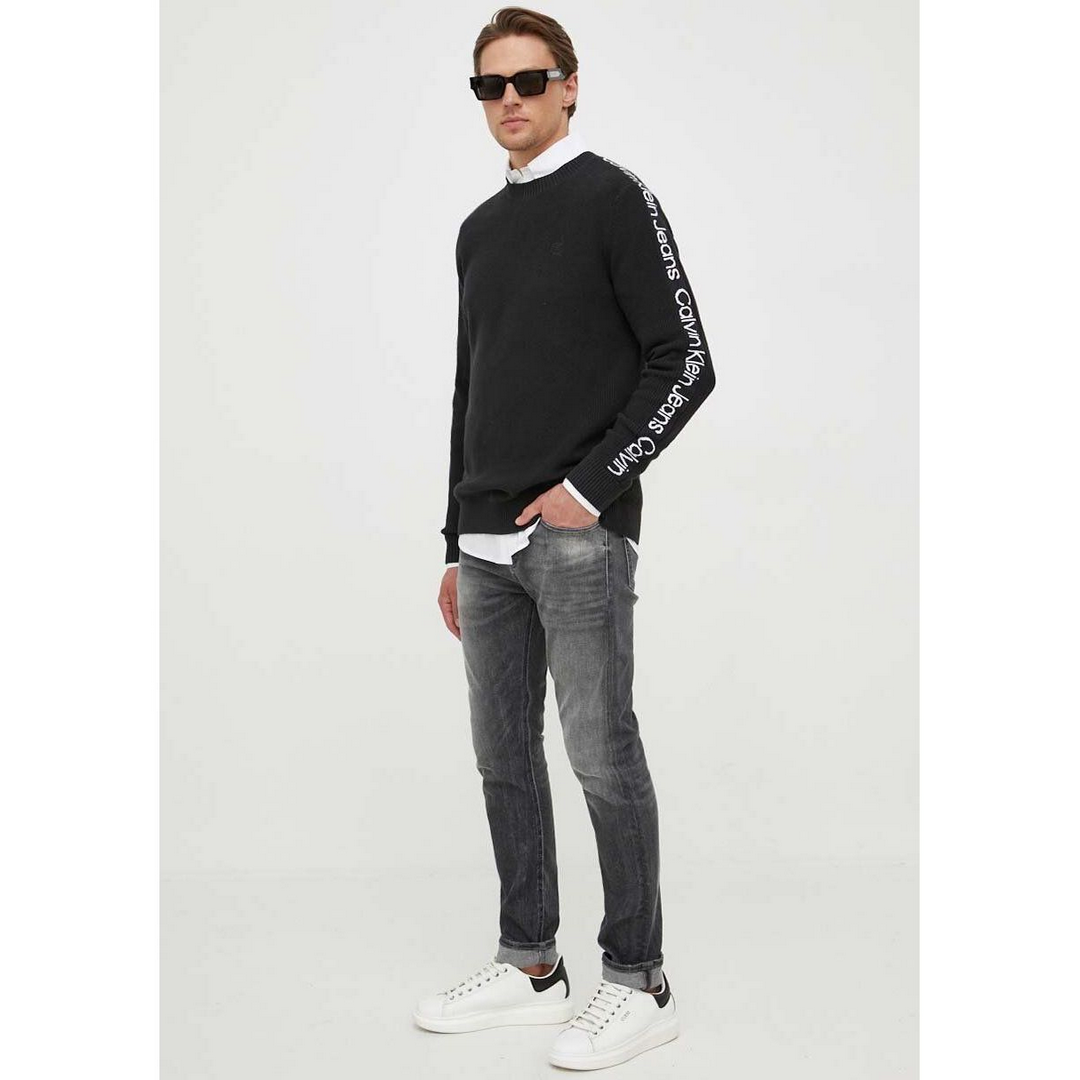 Ogo Tape Cn Sweater CK BLACK / L