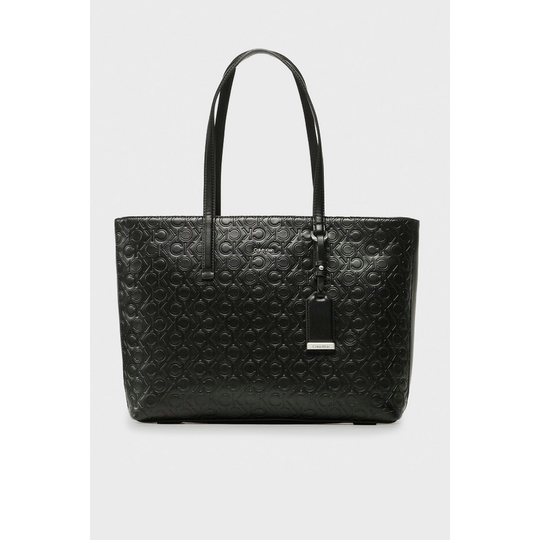 K Must Shopper Md - Emb Mono CK BLACK / OS