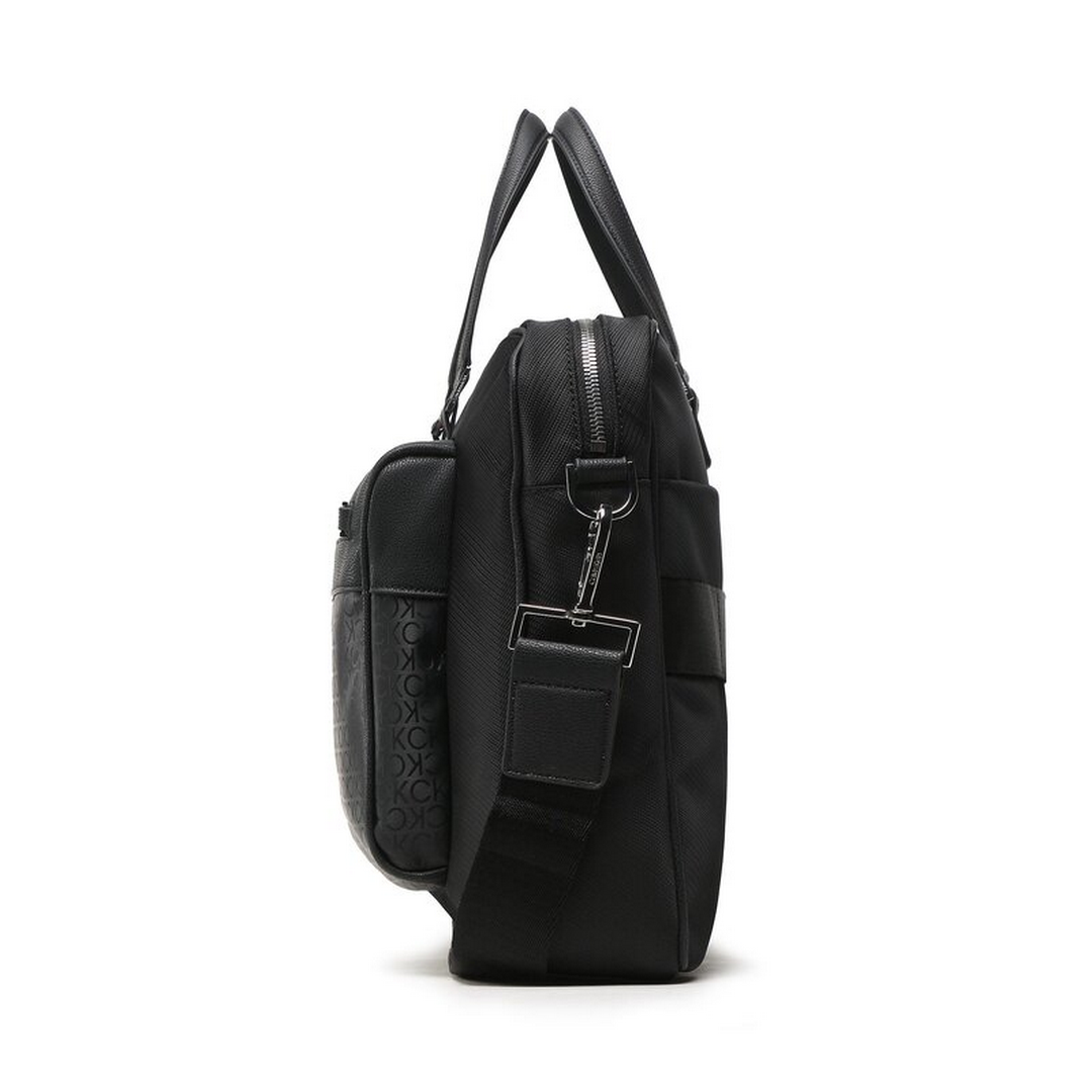 K Elevated Laptop Bag W/Pckt Industrial Mono Black / OS