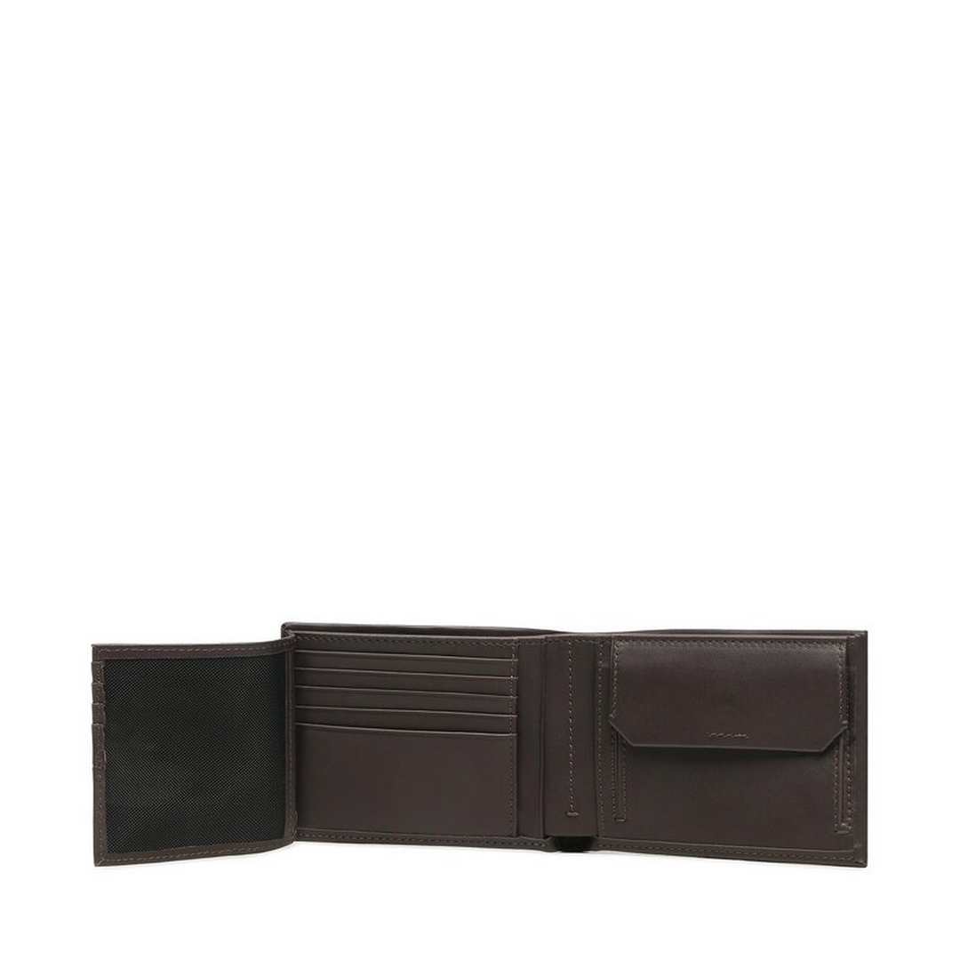 K Concise Trifold 10Cc W/Coin L Dark Brown Slg / OS