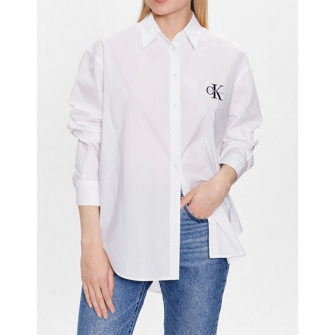 Monologo Relaxed Shirt BRIGHT WHITE / L