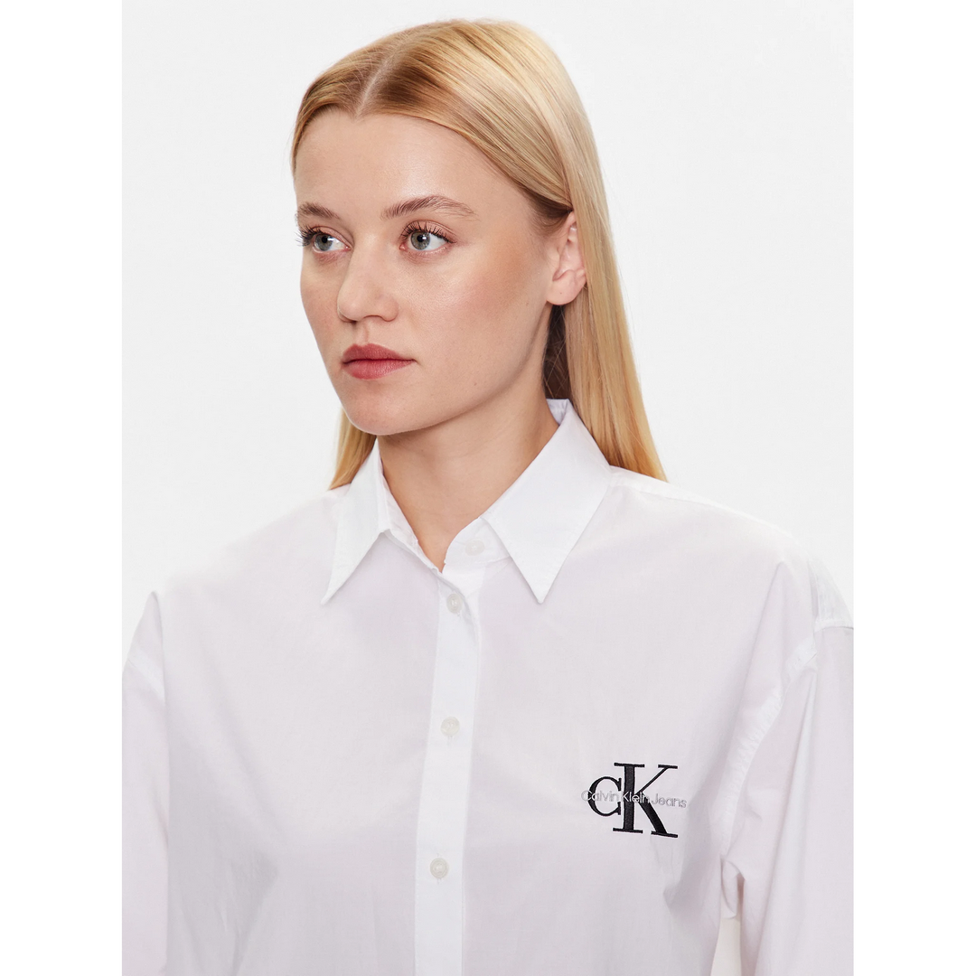 Monologo Relaxed Shirt BRIGHT WHITE / L