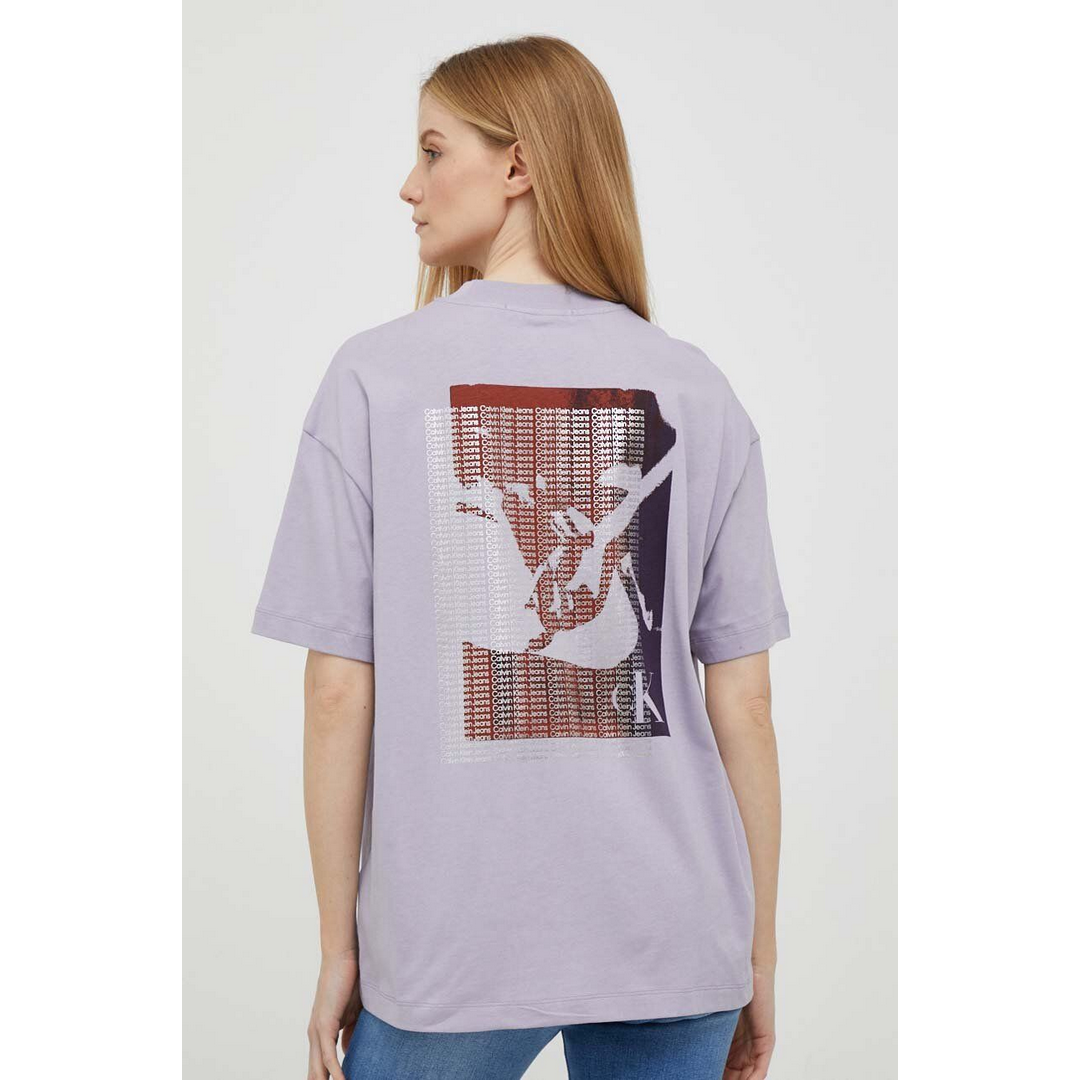 Ack Photoprint Tee Lavender Aura / L