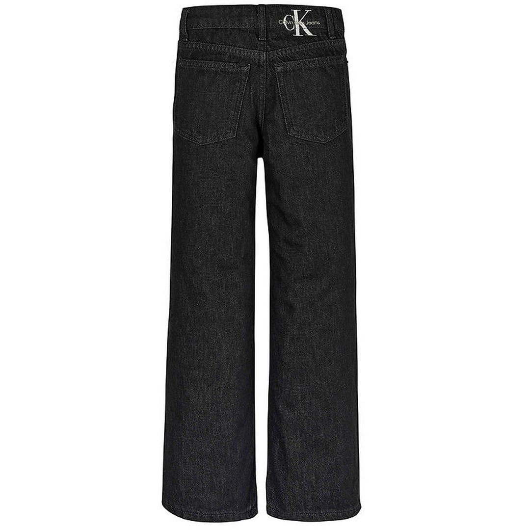 R Wide Leg Black Authentic Black / 10