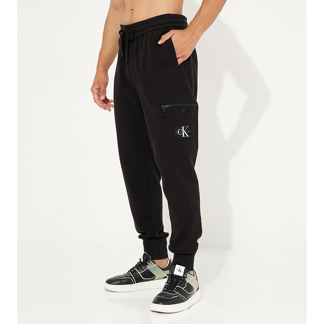 Adge Waffle Hwk Pant CK BLACK / L