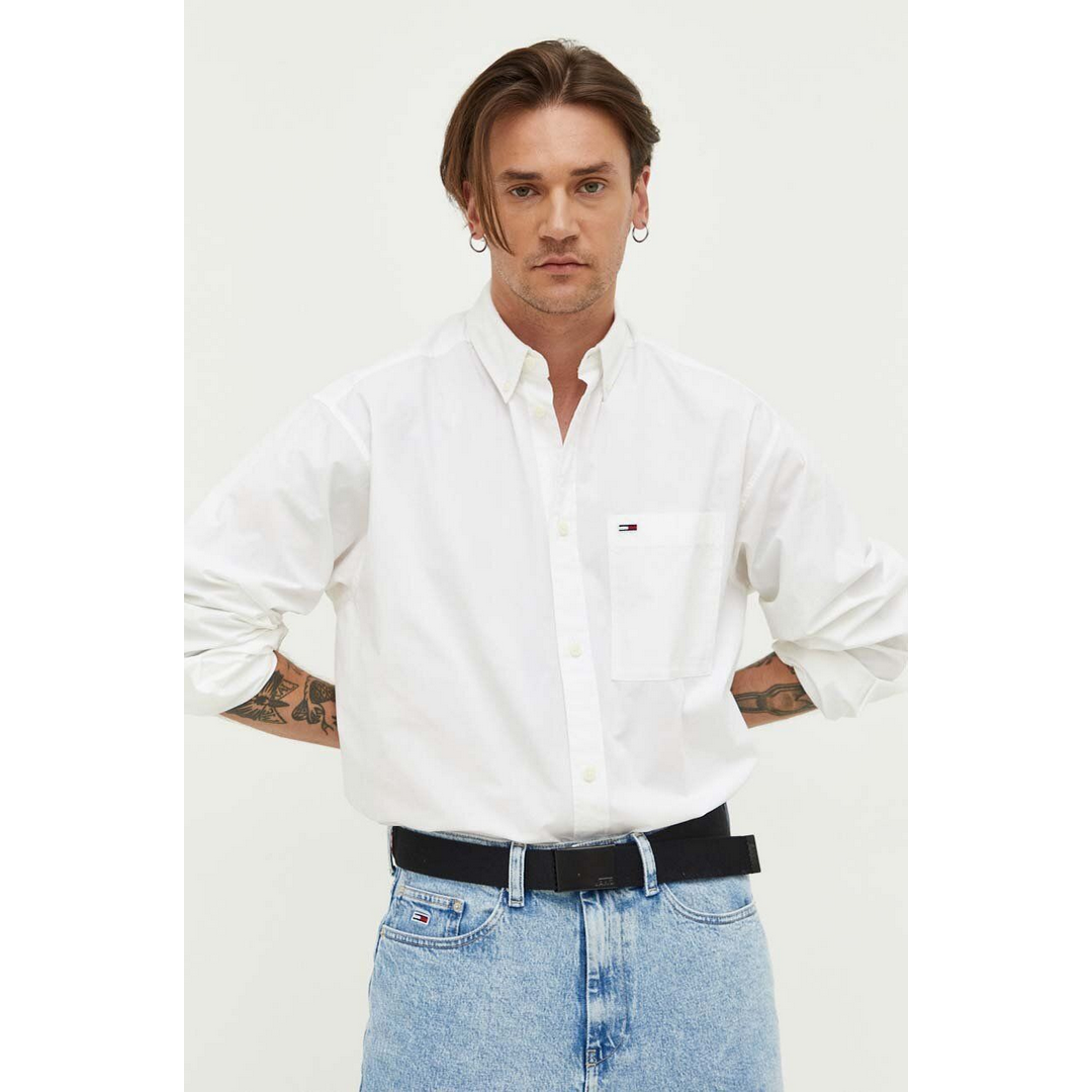 Jm Ovz Poplin Shirt WHITE / L