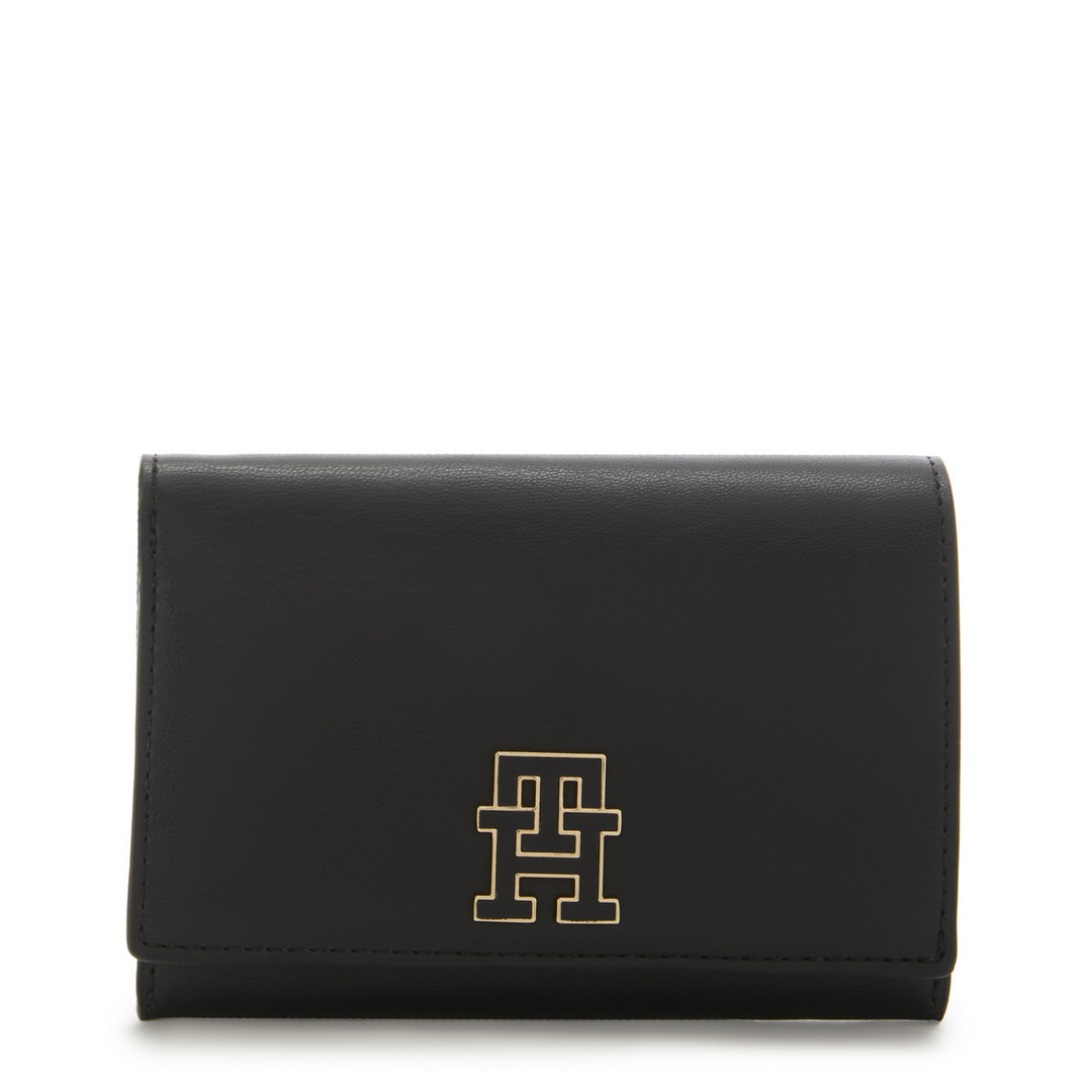 H Chic Med Flap Wallet BLACK / OS