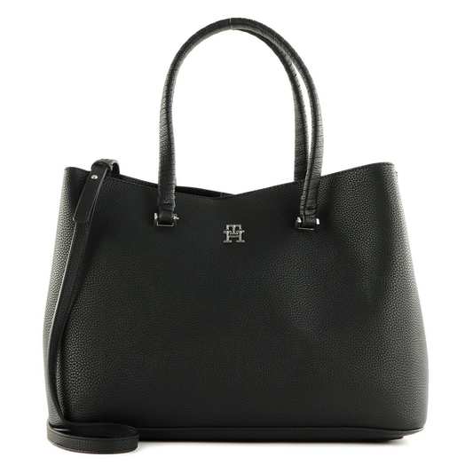 H Emblem Satchel BLACK / OS