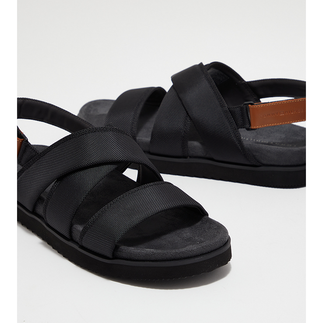 Ilfiger Mix Strappy Sandal Black / 42