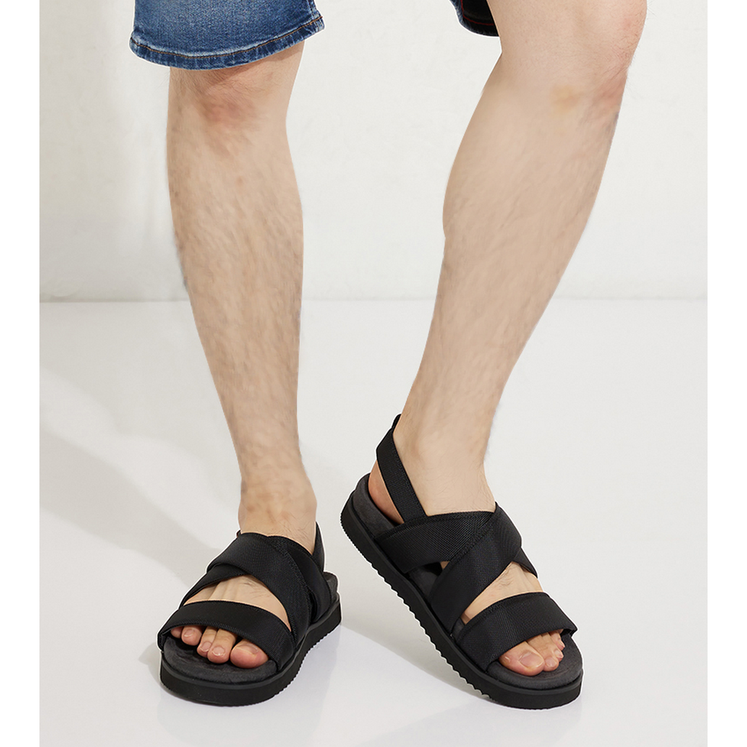 Ilfiger Mix Strappy Sandal Black / 42