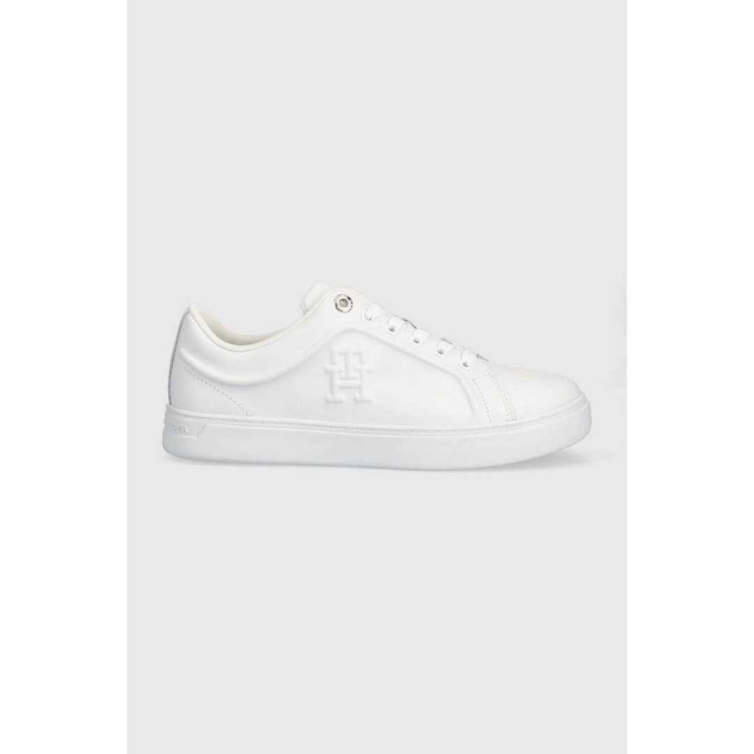 Asual Leather Cupsole Sneaker WHITE / 36