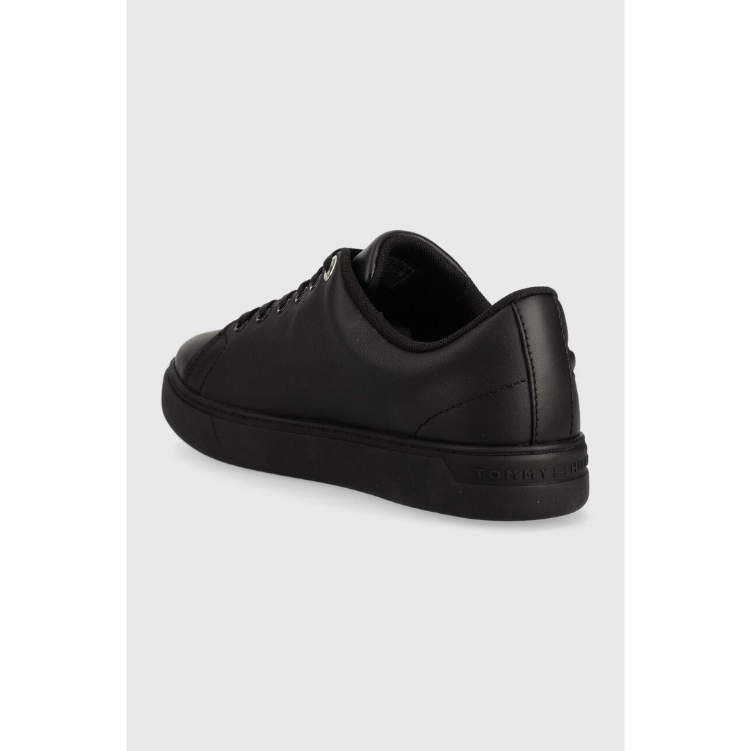 Asual Leather Cupsole Sneaker Triple Black / 36