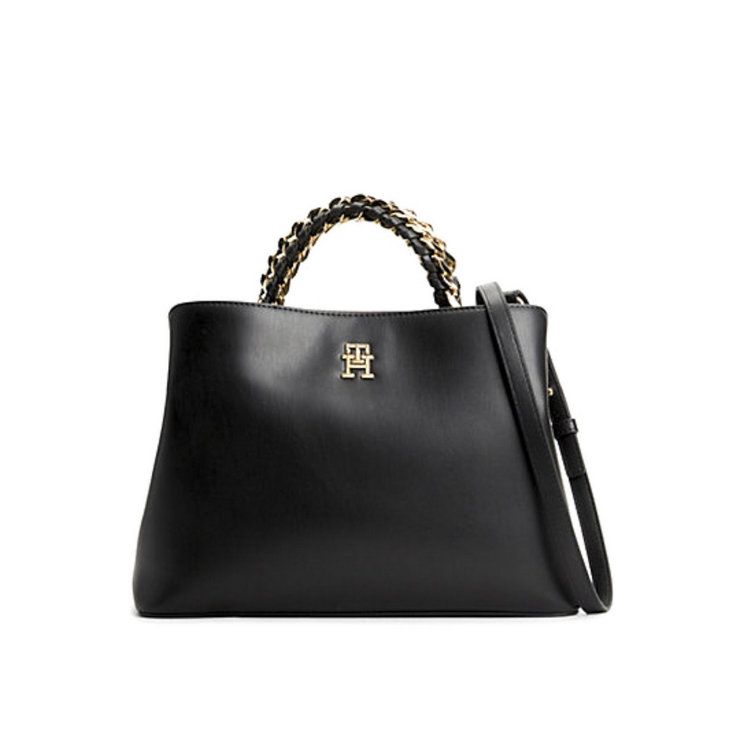 H Feminine Medium Satchel BLACK / OS