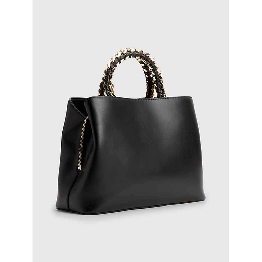 H Feminine Medium Satchel BLACK / OS