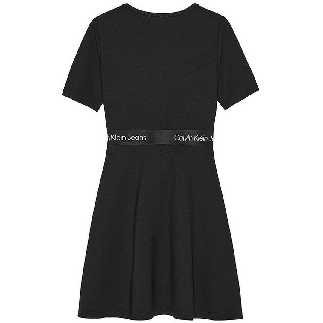 Unto Tape Ss Dress CK BLACK / 10