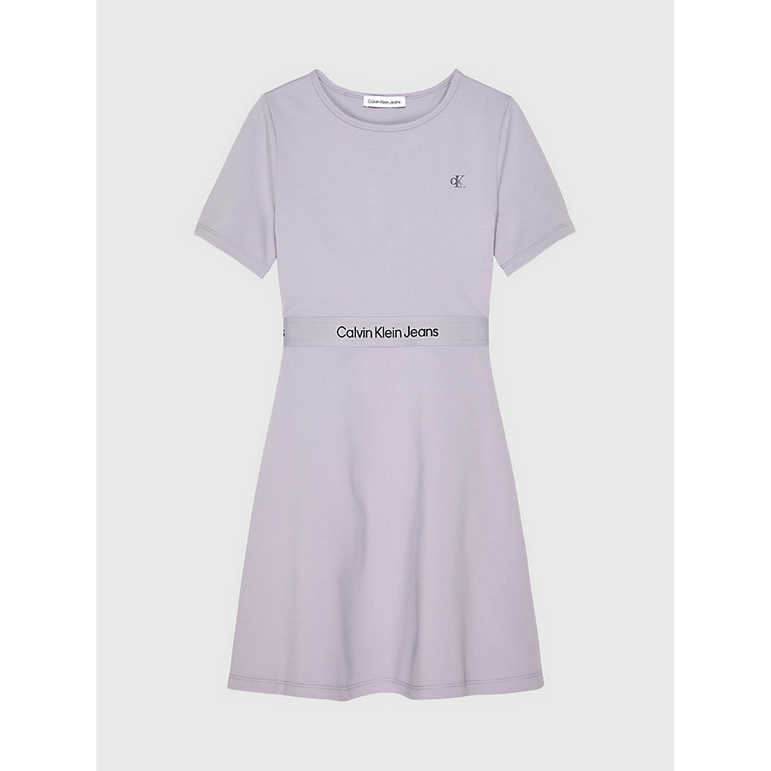 Unto Tape Ss Dress Lavender Aura / 10