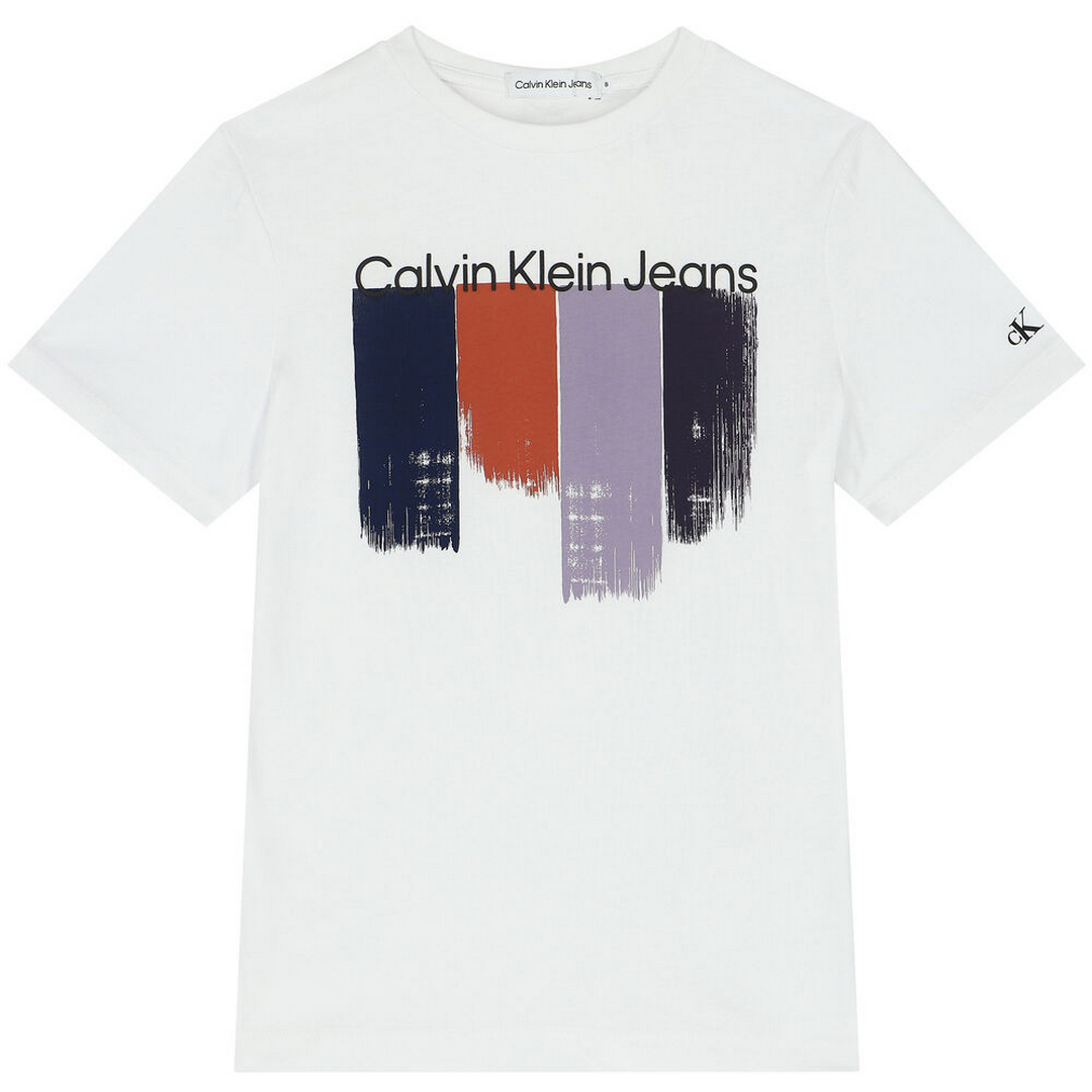 Laced Brushstrokes T-Shirt BRIGHT WHITE / 10