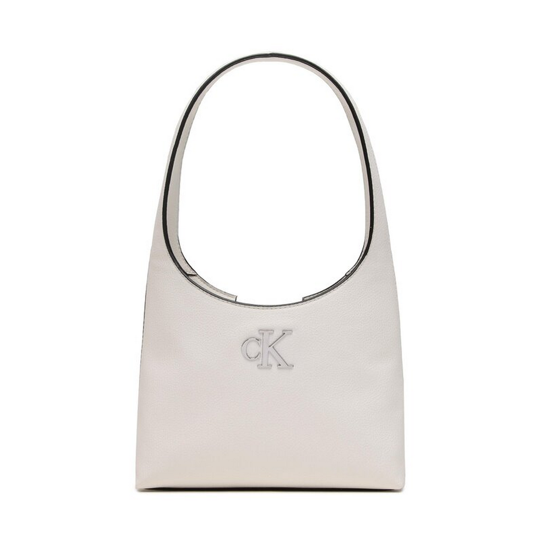 Inimal Monogram Shoulder Bag BRIGHT WHITE / OS