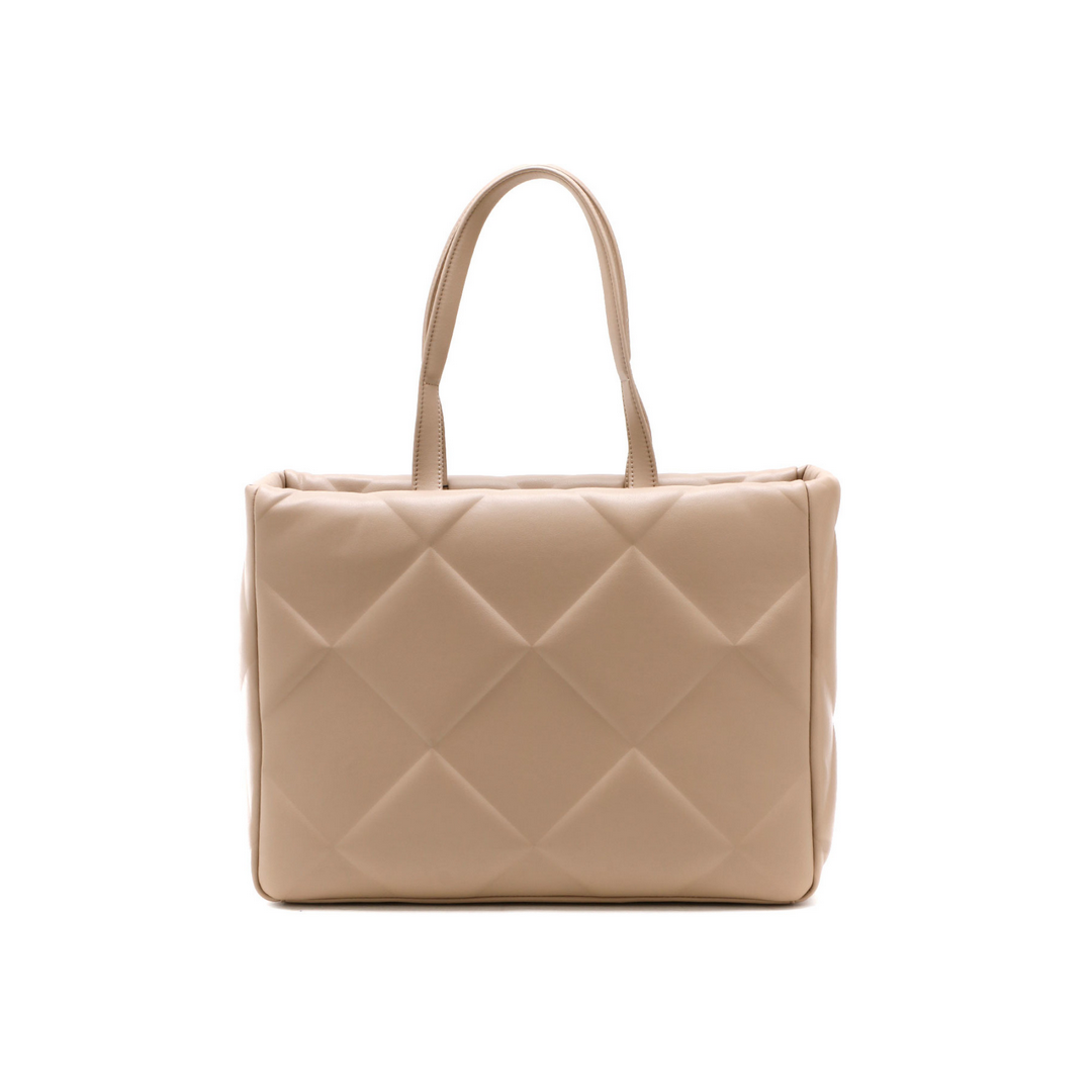 Re-Lock Quilt Tote L Silver Mink / OS