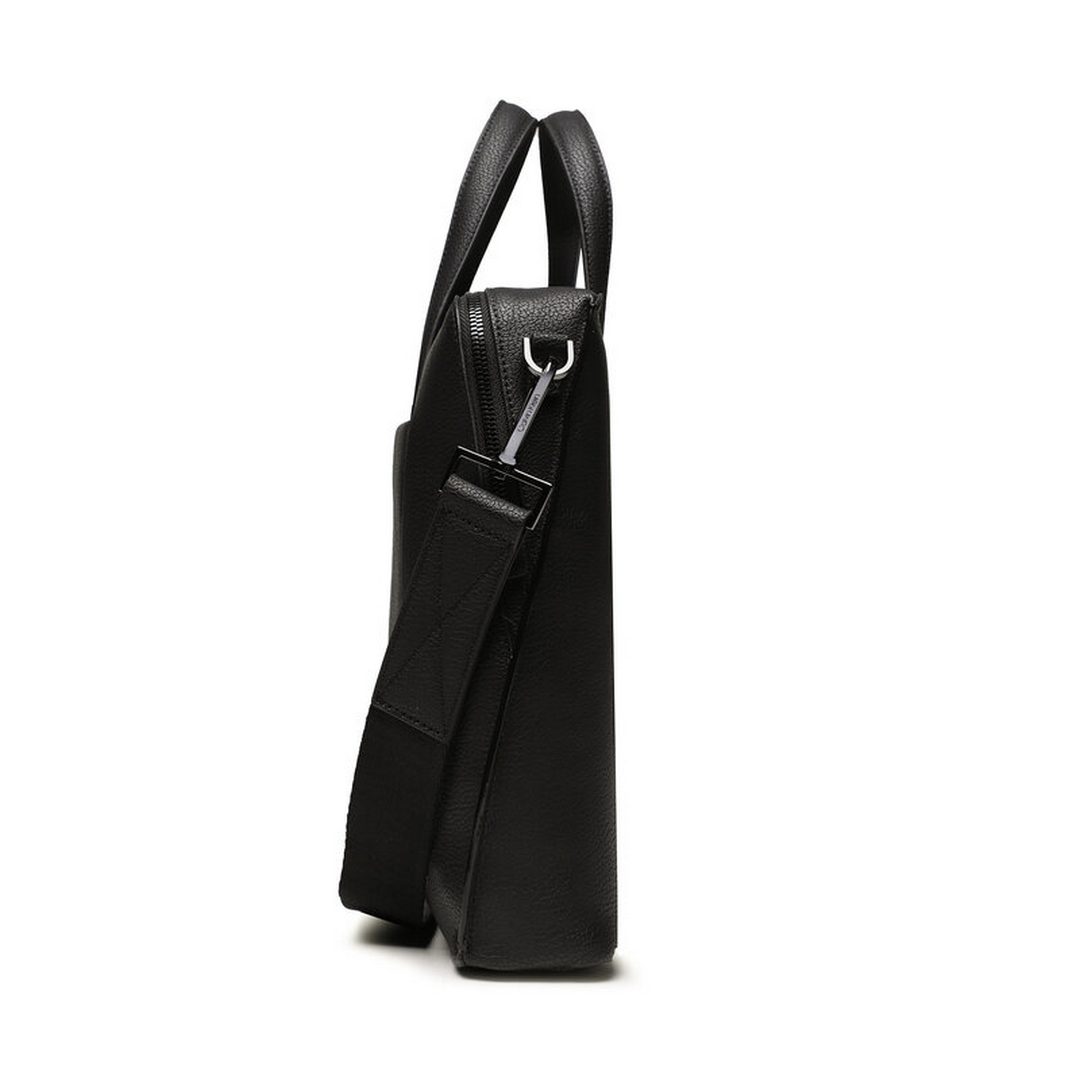 K Diagonal Laptop Bag CK BLACK / OS