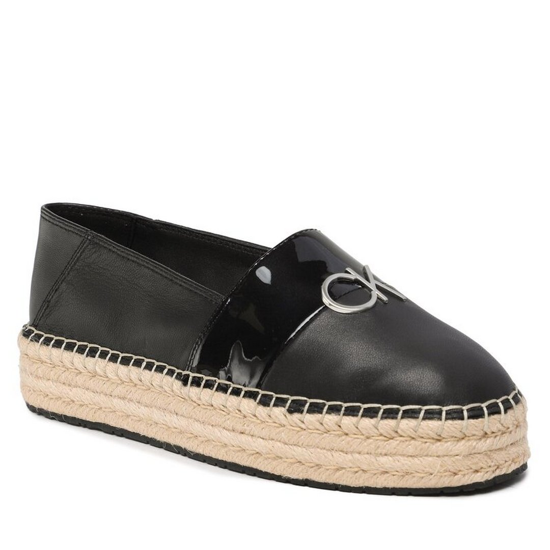 Latform Espadrille W/Hw CK BLACK / 36