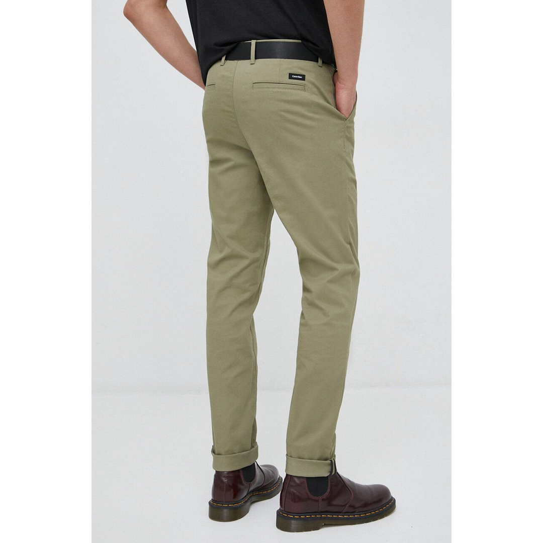 Modern Twill Slim Chino Delta Green / 3236