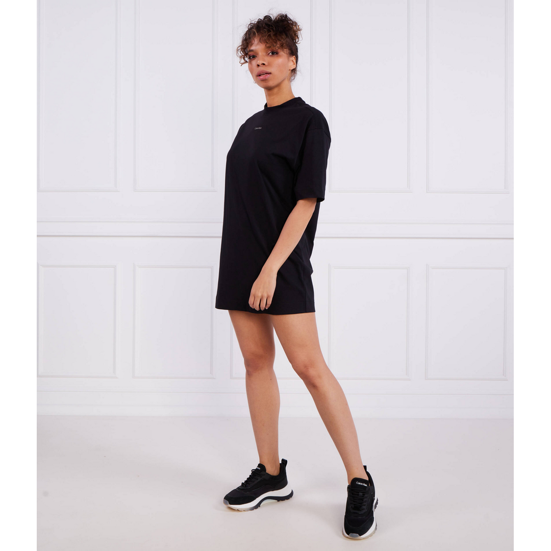 Pw - Relaxed Fit T-Shirt Dress Black Beauty / S