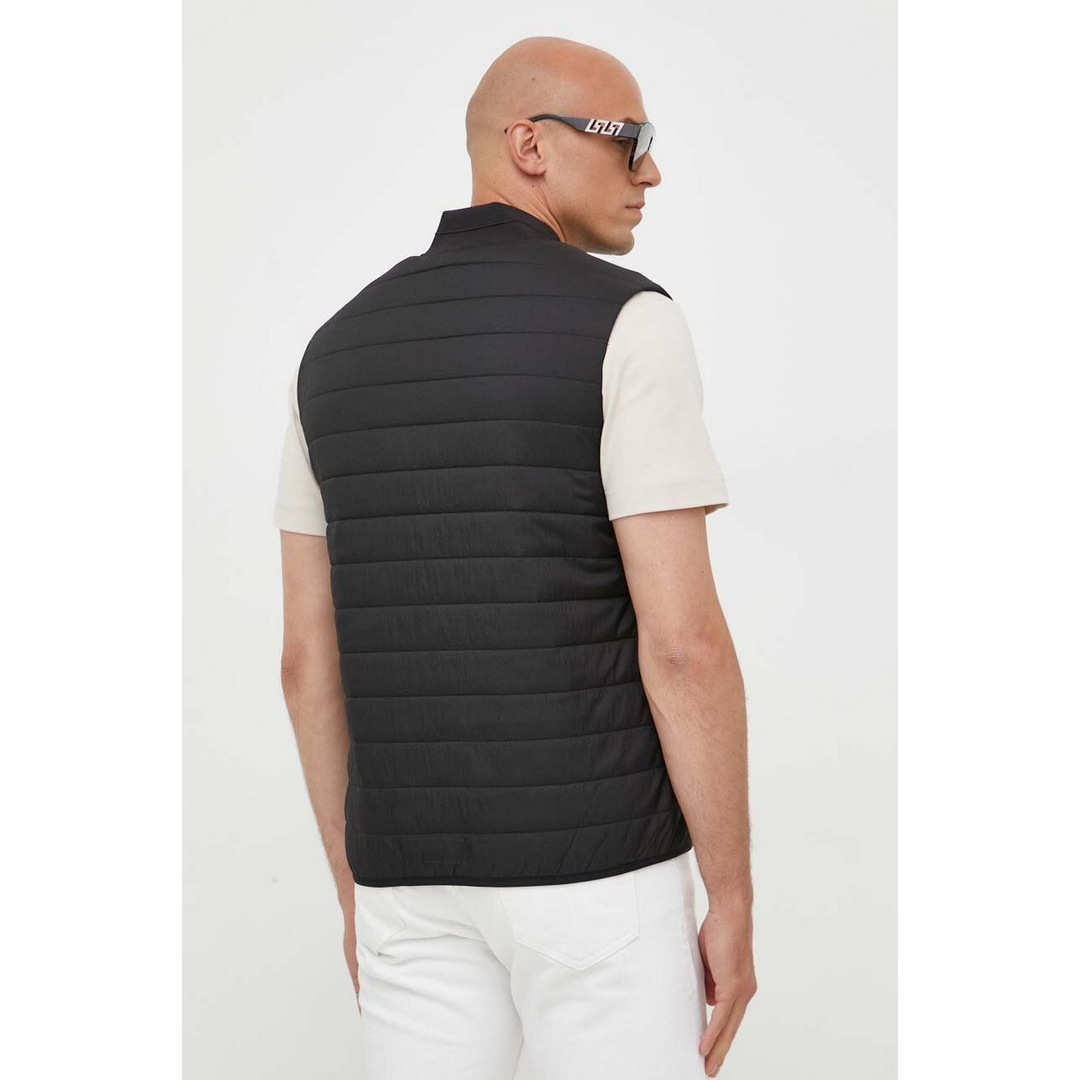 Quilted Crinkle Vest CK BLACK / L