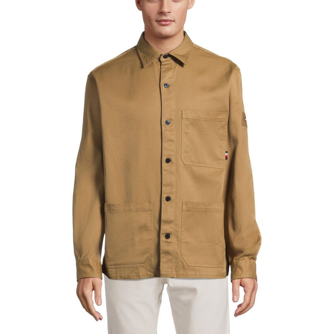 Heavy Twill Solid Sh Classic Khaki / L