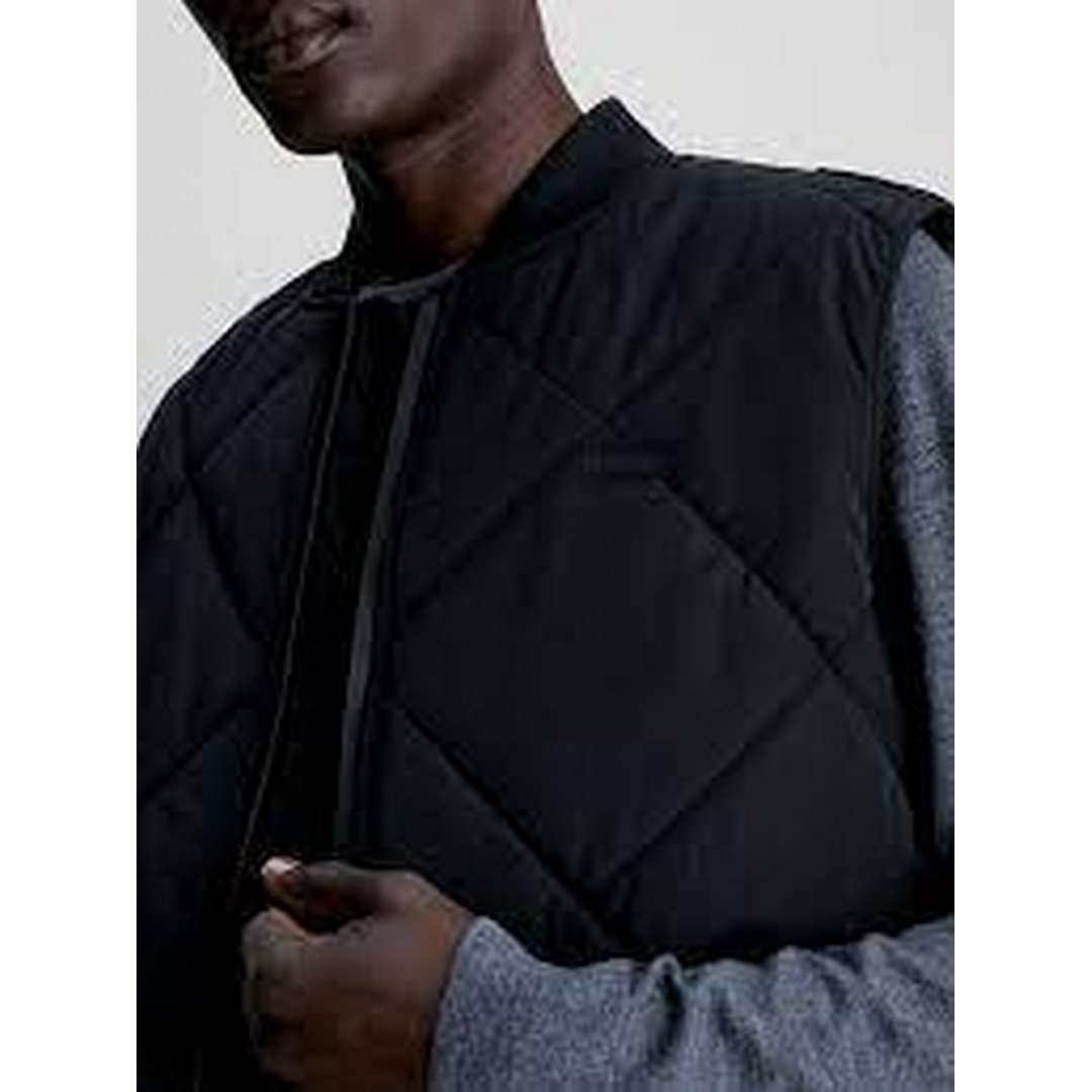 Signature Quilt Vest CK BLACK / L