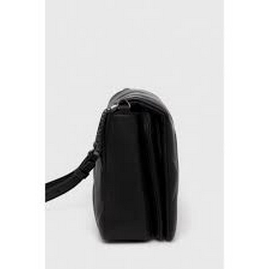 Re-Lock Quilt Shoulder Bag Lg CK BLACK / OS