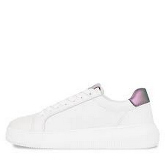 Chunky Cupsole Laceup Lth Wn Bright White/Amethyst / 41