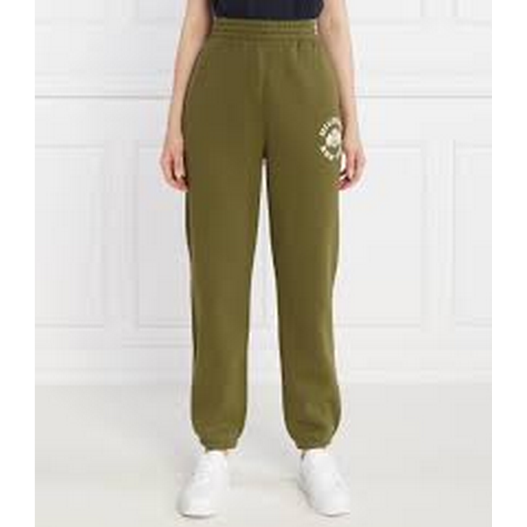 Varsity Flock Sweatpant Putting Green / L