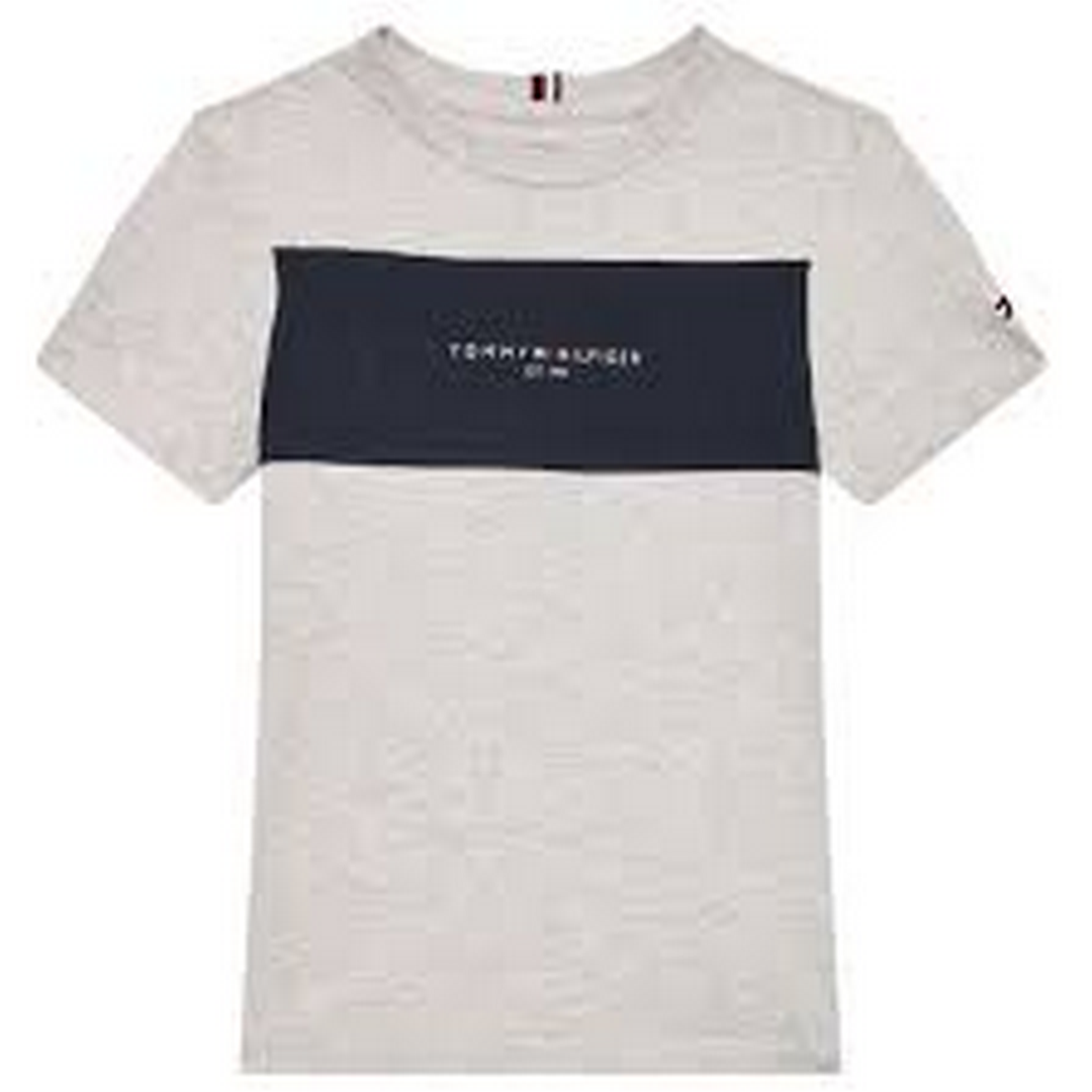 Essential Colorblock Tee S/S New Light Grey Heather / 10