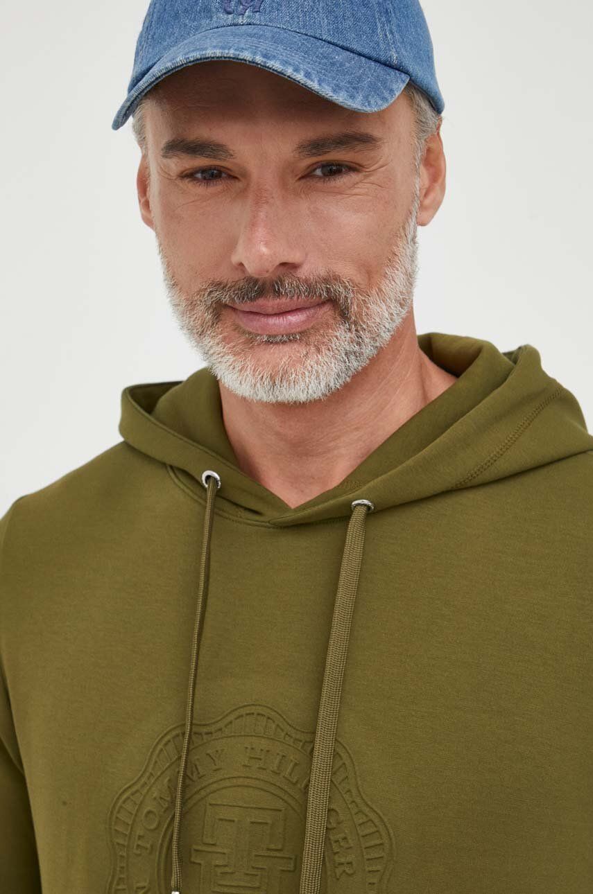 Lux Stamp Embossed Hoody Putting Green / L