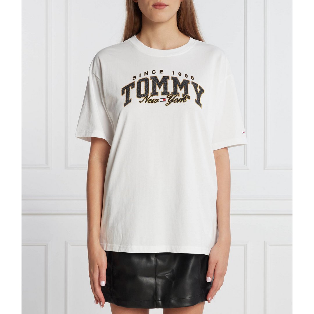 Tjw Ovr Lux Varsity/ Ybr White / L