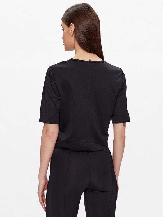 Wo - Ss T-Shirt (Boxy) Black Beauty / L