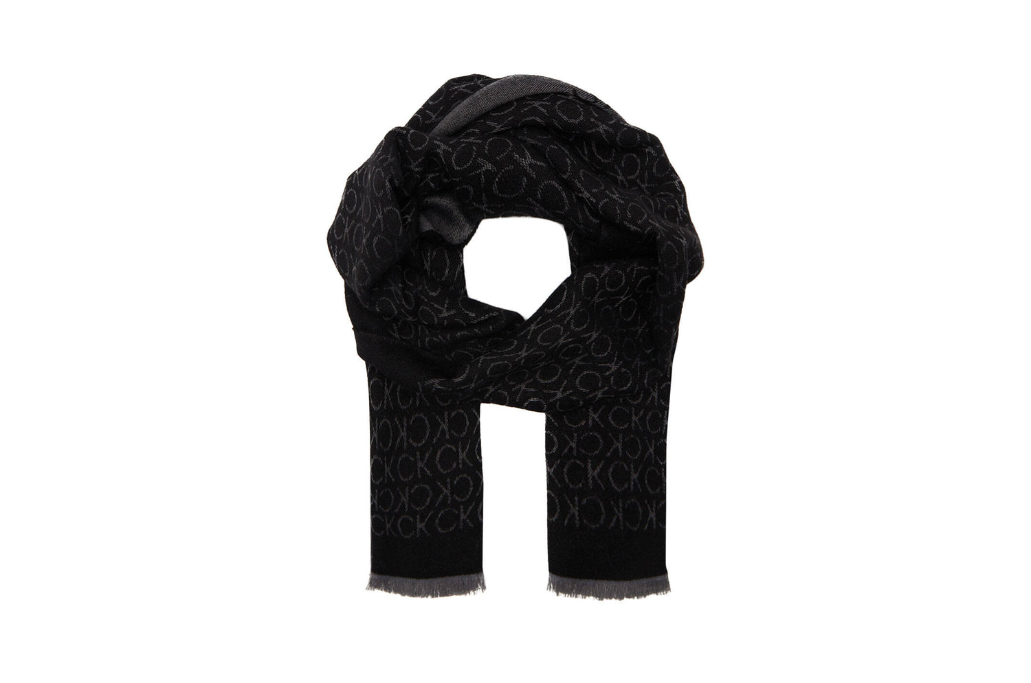 Monogram Woven Scarf 35X180 Ck Black / OS