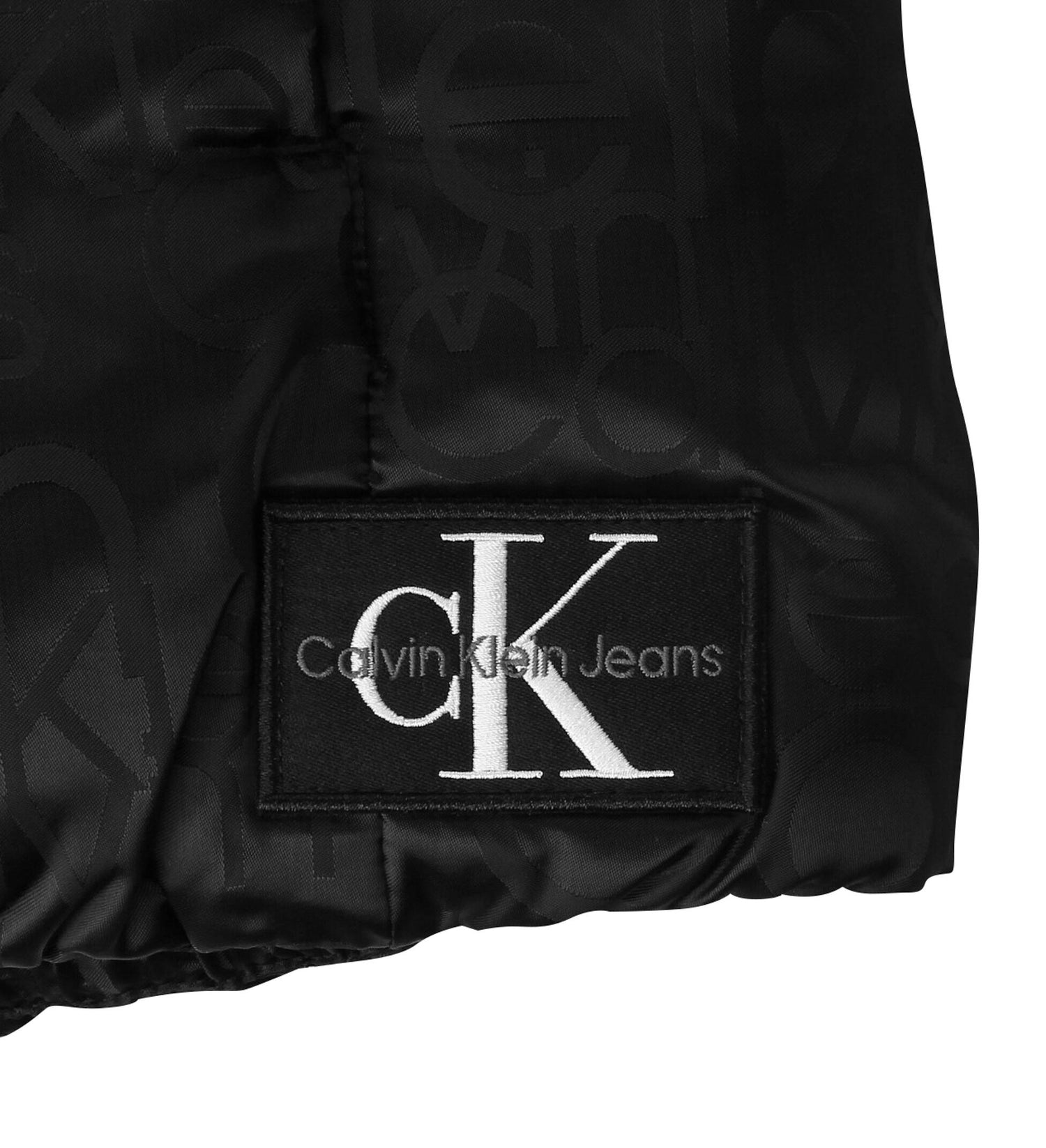 Debossed Logo Aop Padded Vest Ck Black / 10