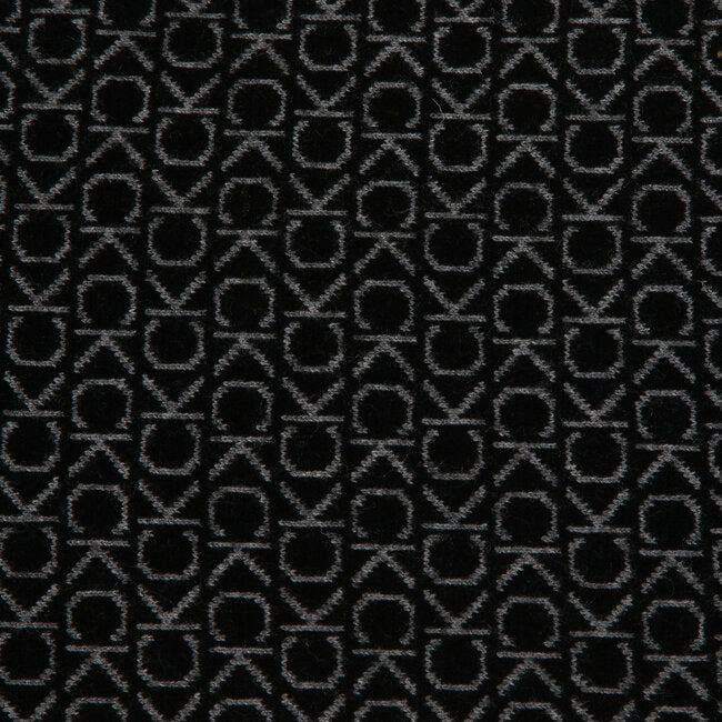 Ck Monogram Wool Scarf Ck Black / OS