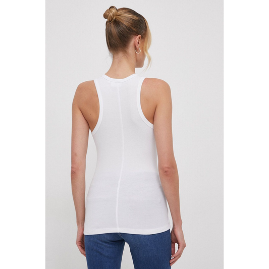 MODAL RIB TANK TOP Bright White / L