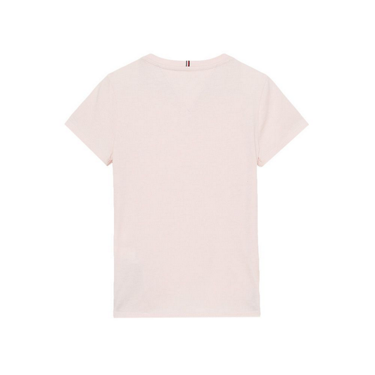 HILFIGER SCRIPT TEE S/S Whimsy Pink / 10