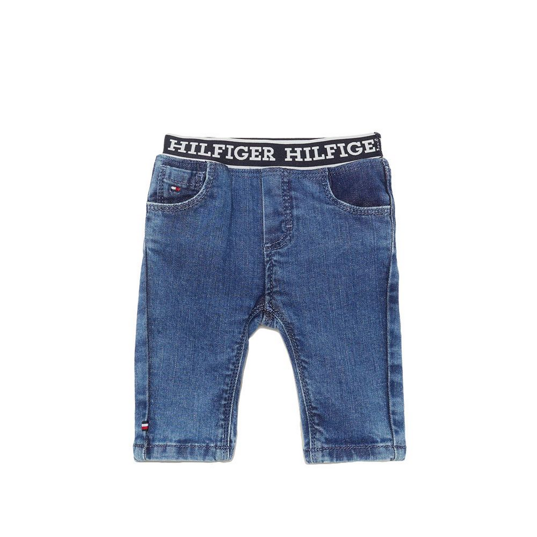 BABY MONOTYPE DENIM PANTS Denim Medium / 80