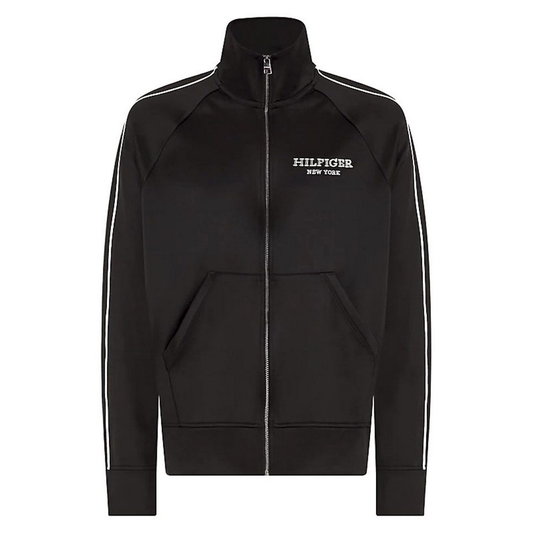 MONOTYPE TRACK  ZIP THROUGH Black / L