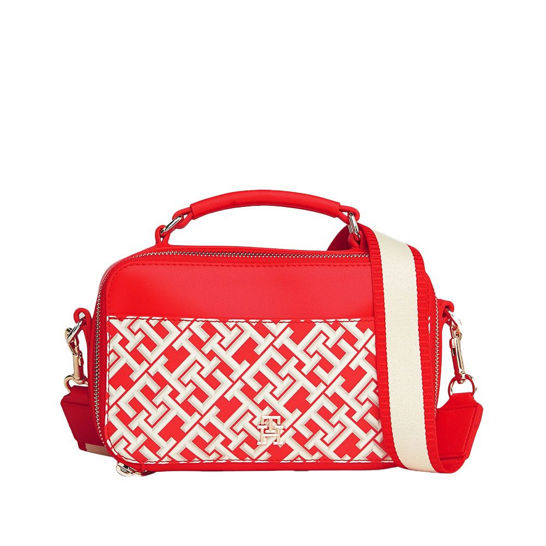 ICONIC TOMMY CAMERA BAG MONO Fierce Red / OS