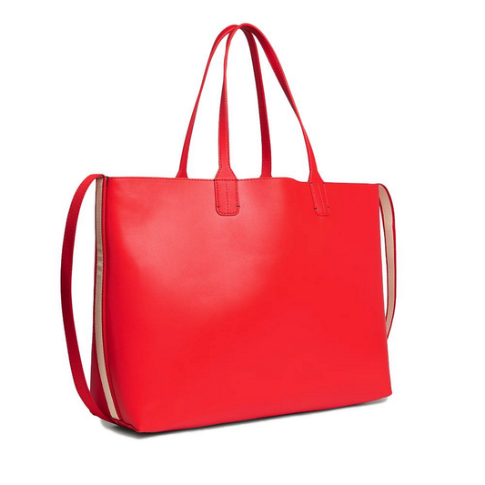 ICONIC TOMMY TOTE MONO POUCH Fierce Red / OS