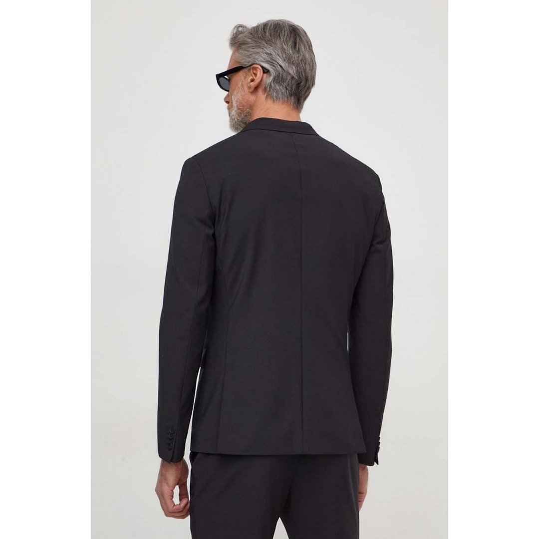 Modern Wool Blend Regular Blazer Ck Black / 50