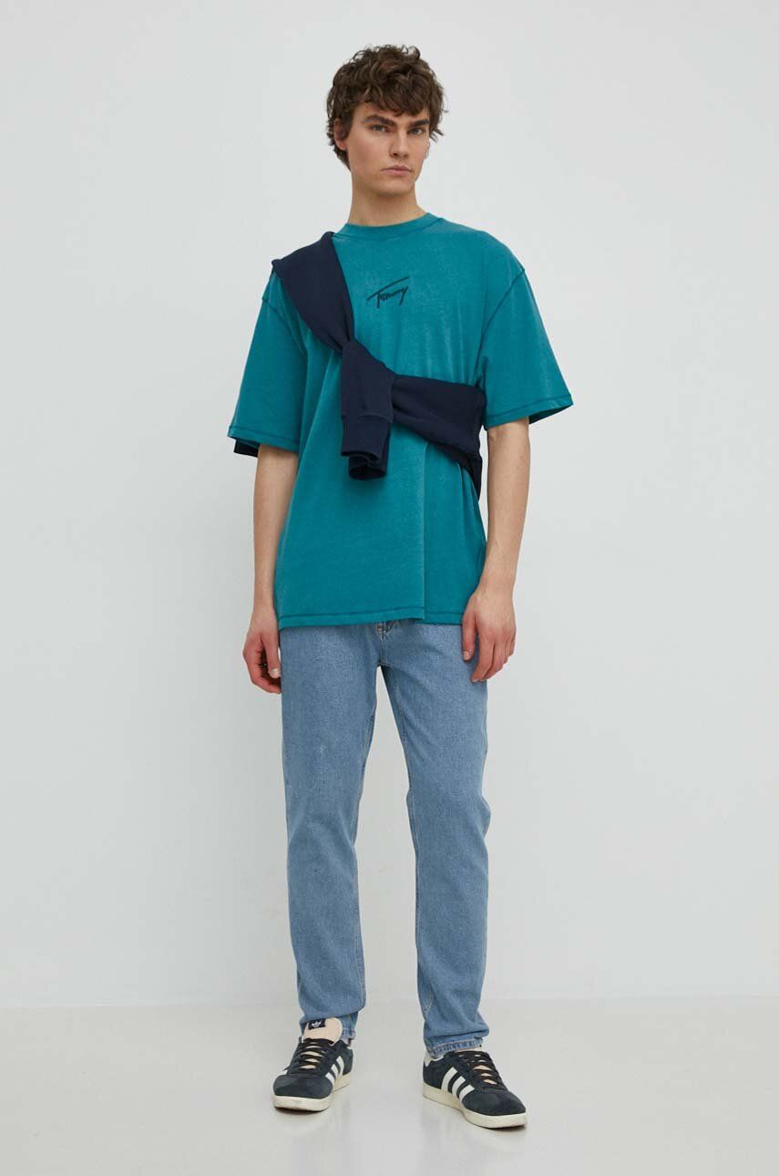 Tjm Ovz Signature Gd Tee Timeless Teal / S